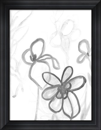 Framed Winter Garden I Print