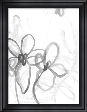 Framed Winter Garden II Print