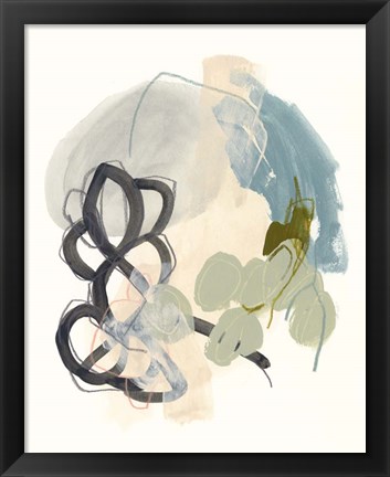 Framed Seed Stitch II Print