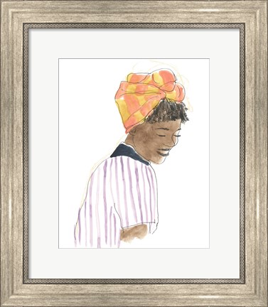 Framed Strong &amp; Beautiful I Print