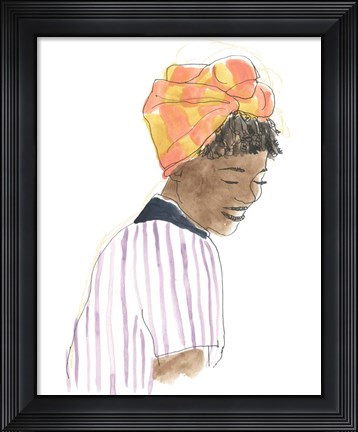 Framed Strong &amp; Beautiful I Print