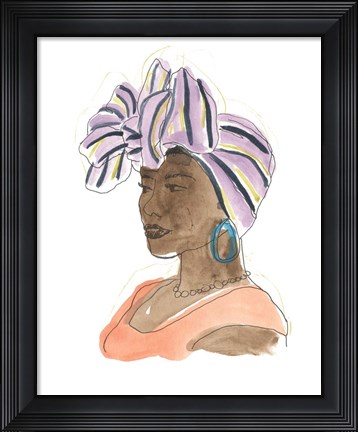 Framed Strong &amp; Beautiful II Print