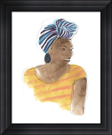 Framed Strong &amp; Beautiful III Print