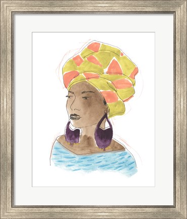 Framed Strong &amp; Beautiful IV Print