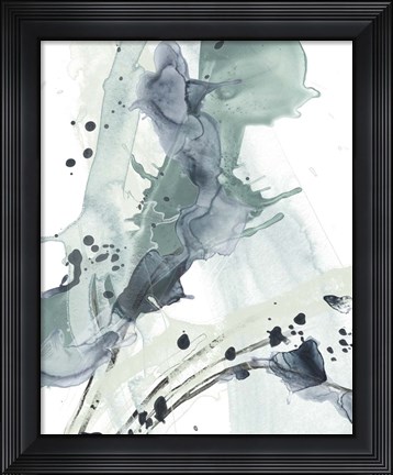 Framed Deep Splash I Print