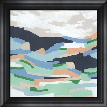 Framed Meadow Vale I Print