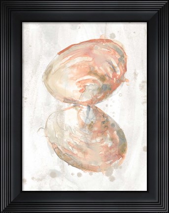 Framed Muted Molusk III Print