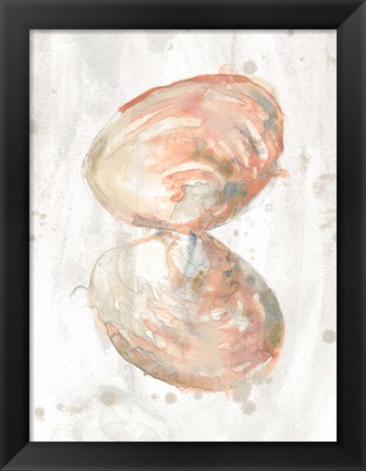 Framed Muted Molusk III Print