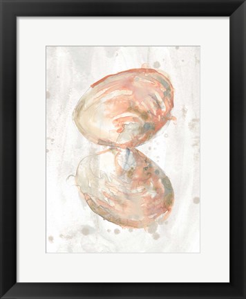 Framed Muted Molusk III Print