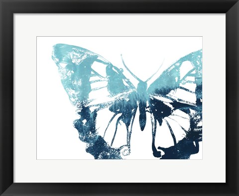 Framed Butterfly Imprint I Print