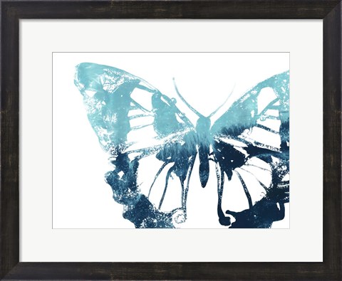 Framed Butterfly Imprint I Print