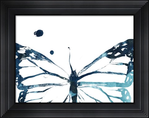 Framed Butterfly Imprint III Print