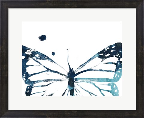 Framed Butterfly Imprint III Print