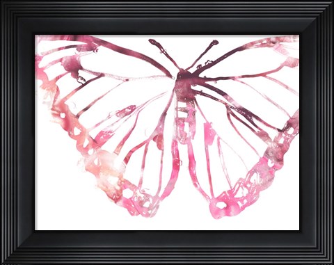 Framed Butterfly Imprint VI Print