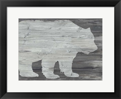 Framed Vintage Plains Animals II Print