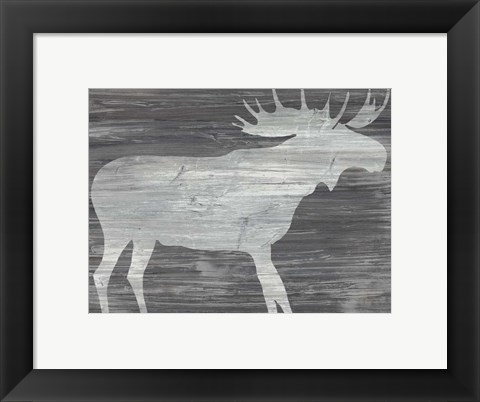 Framed Vintage Plains Animals IV Print
