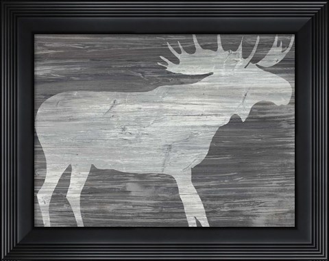 Framed Vintage Plains Animals IV Print