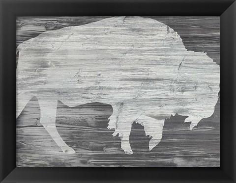Framed Vintage Plains Animals VI Print
