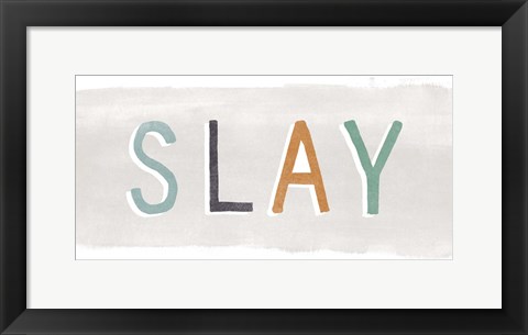 Framed Hipster Sayings VIII Print