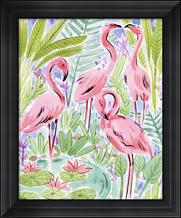 Framed Wild Swimming I Print