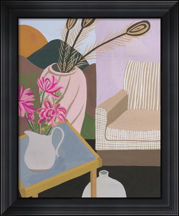Framed Portrait of Home VIII Print