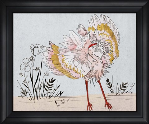 Framed Ballerina I Print