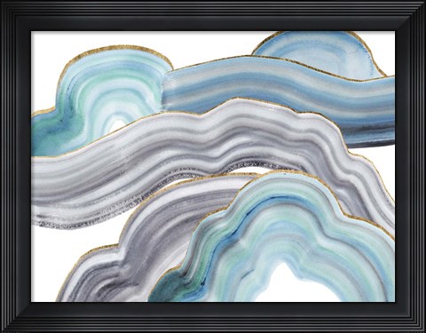 Framed Cloudy Day II Print