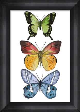 Framed Falling From III Print