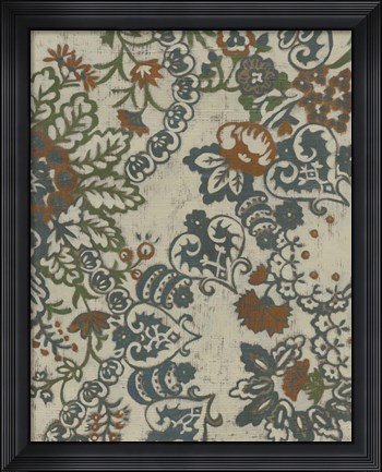 Framed Wood Vine IV Print