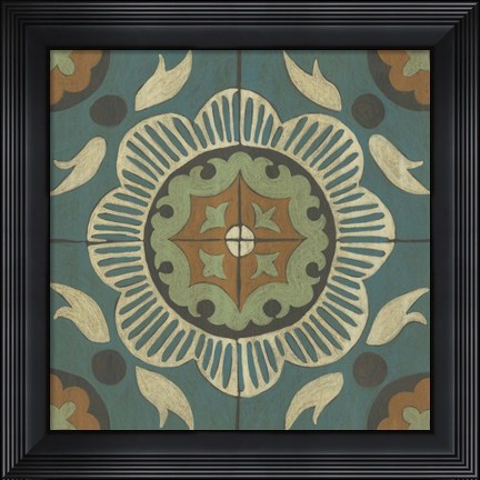 Framed Fraser Tile VI Print