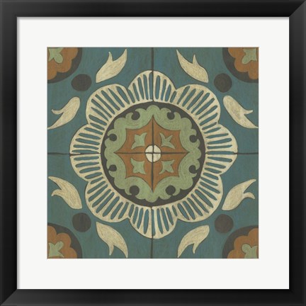 Framed Fraser Tile VI Print