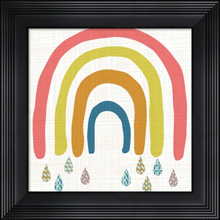 Framed Rainbow Day II Print