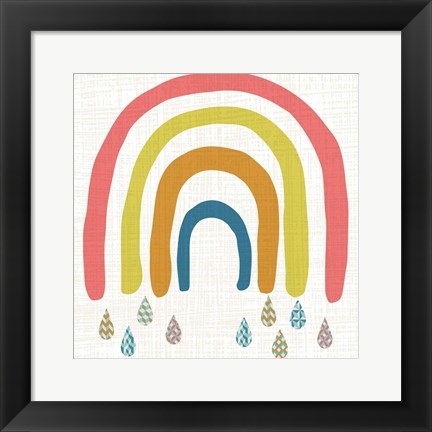 Framed Rainbow Day II Print