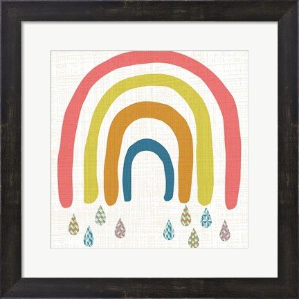 Framed Rainbow Day II Print