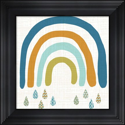 Framed Rainbow Day III Print
