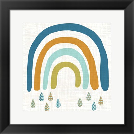 Framed Rainbow Day III Print