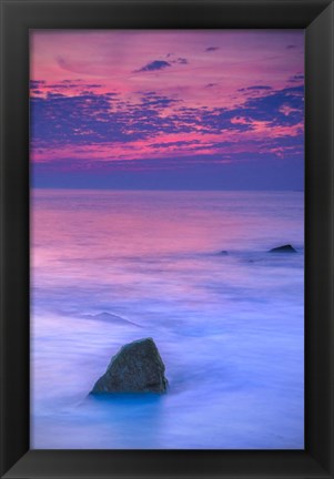 Framed Scenic Cape May Beach 2, Cape May NJ Print