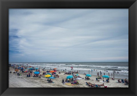 Framed Wildwood Beach, NJ Print