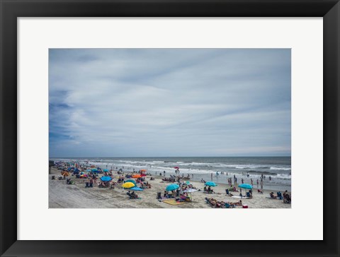 Framed Wildwood Beach, NJ Print