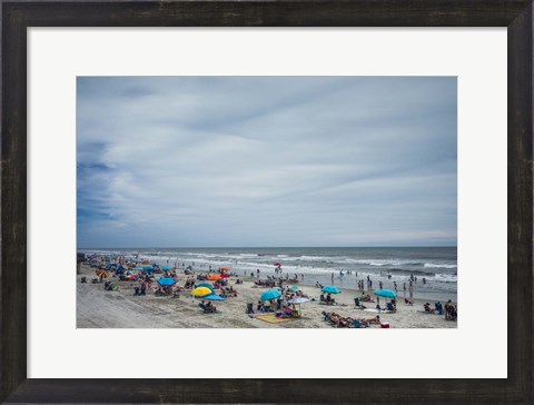Framed Wildwood Beach, NJ Print