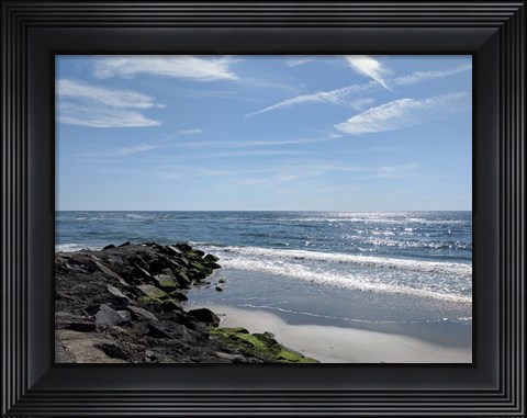 Framed North Wildwood 2, NJ Print