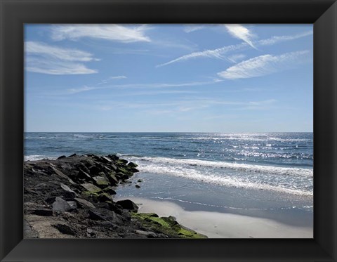 Framed North Wildwood 2, NJ Print