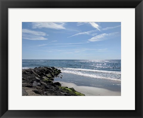 Framed North Wildwood 2, NJ Print