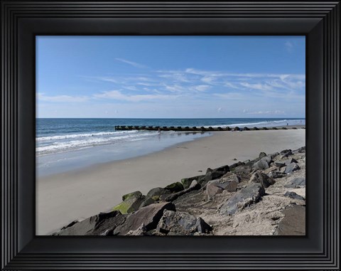 Framed North Wildwood 1, NJ Print