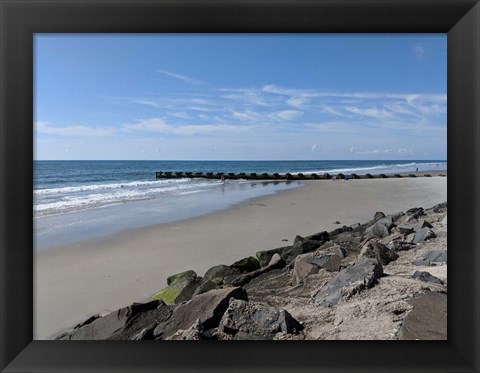 Framed North Wildwood 1, NJ Print