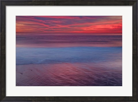 Framed Sunrise, Cape May, NJ Print