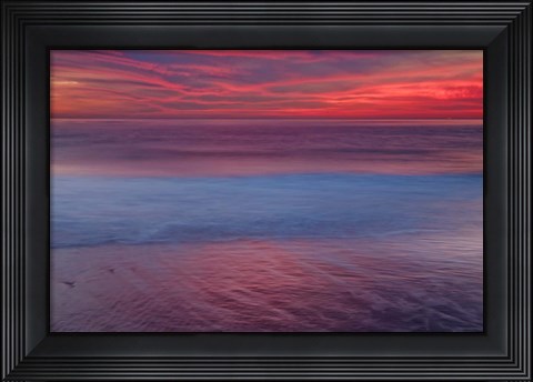 Framed Sunrise, Cape May, NJ Print