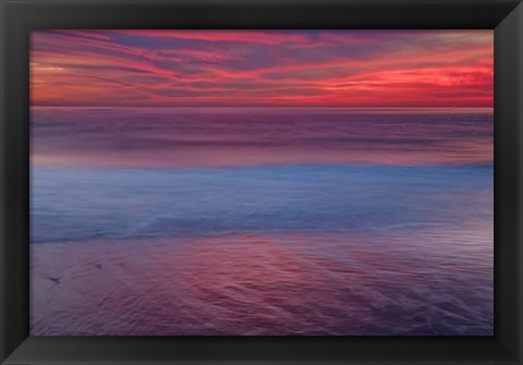 Framed Sunrise, Cape May, NJ Print