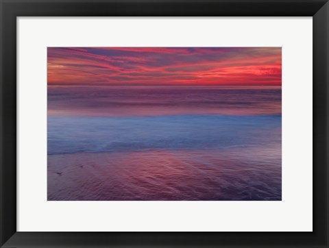 Framed Sunrise, Cape May, NJ Print