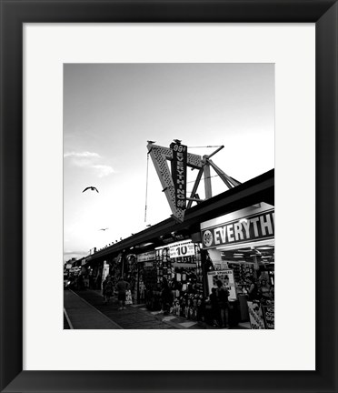 Framed 99 Cents - Boardwalk, Wildwood NJ Print